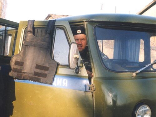 Автор в санитарке...