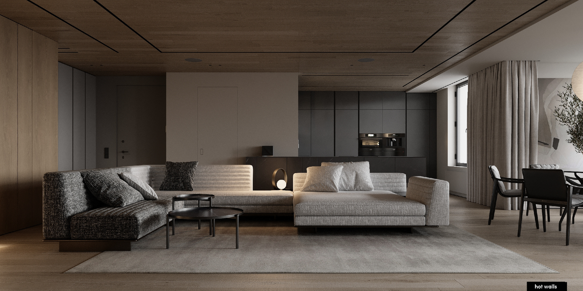 ЖК 38 Квартал от дизайн-студии hot-walls