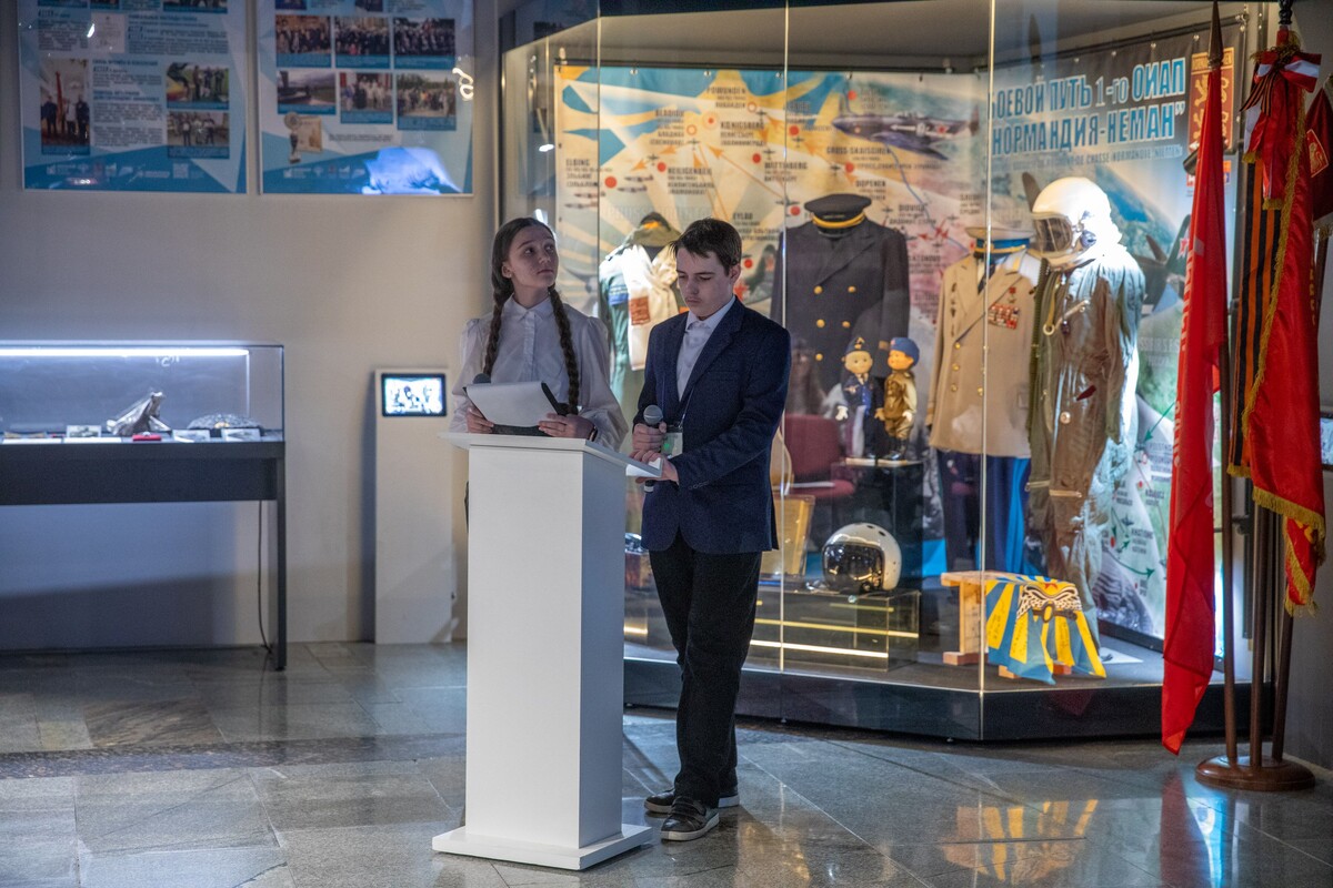   В Музее Победы проведут урок к юбилею летчика-аса полка «Нормандия-Неман» Серегина