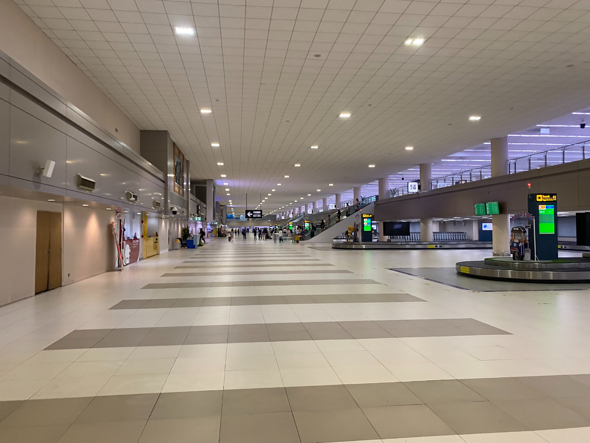 Багажные ленты терминала 2