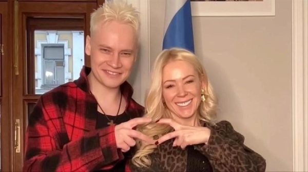    Екатерина Мизулина и SHAMAN, фото: стоп-кадр