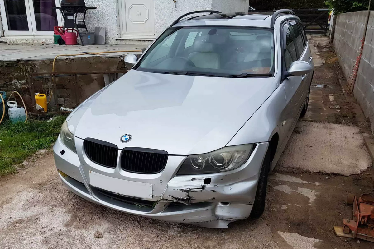    Исходный BMW 320d