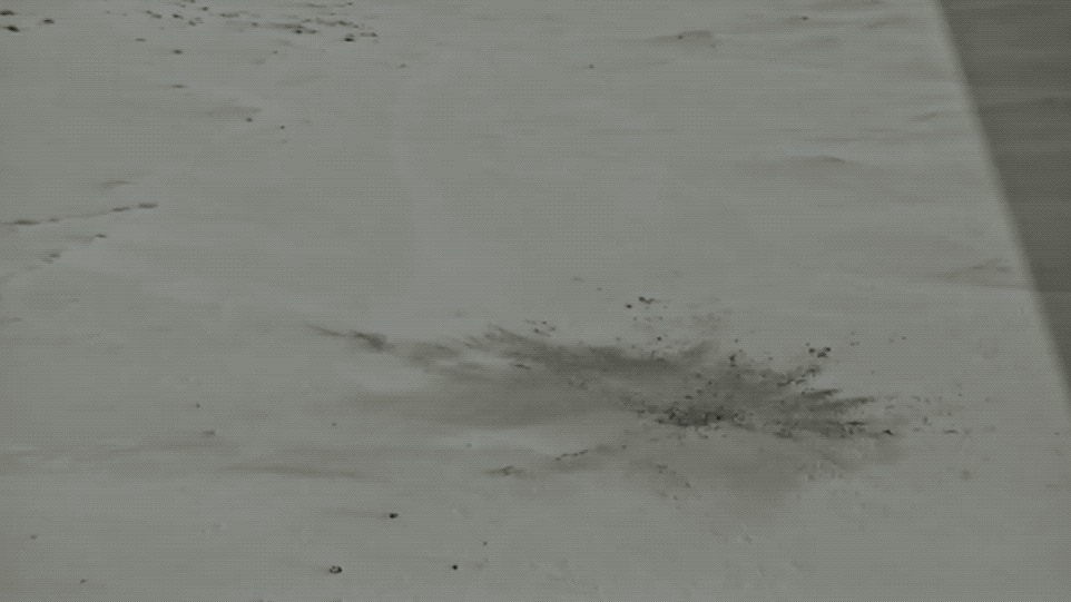 Кадры с места крушения, снятые с воздуха в тот же день. (Mayday)
