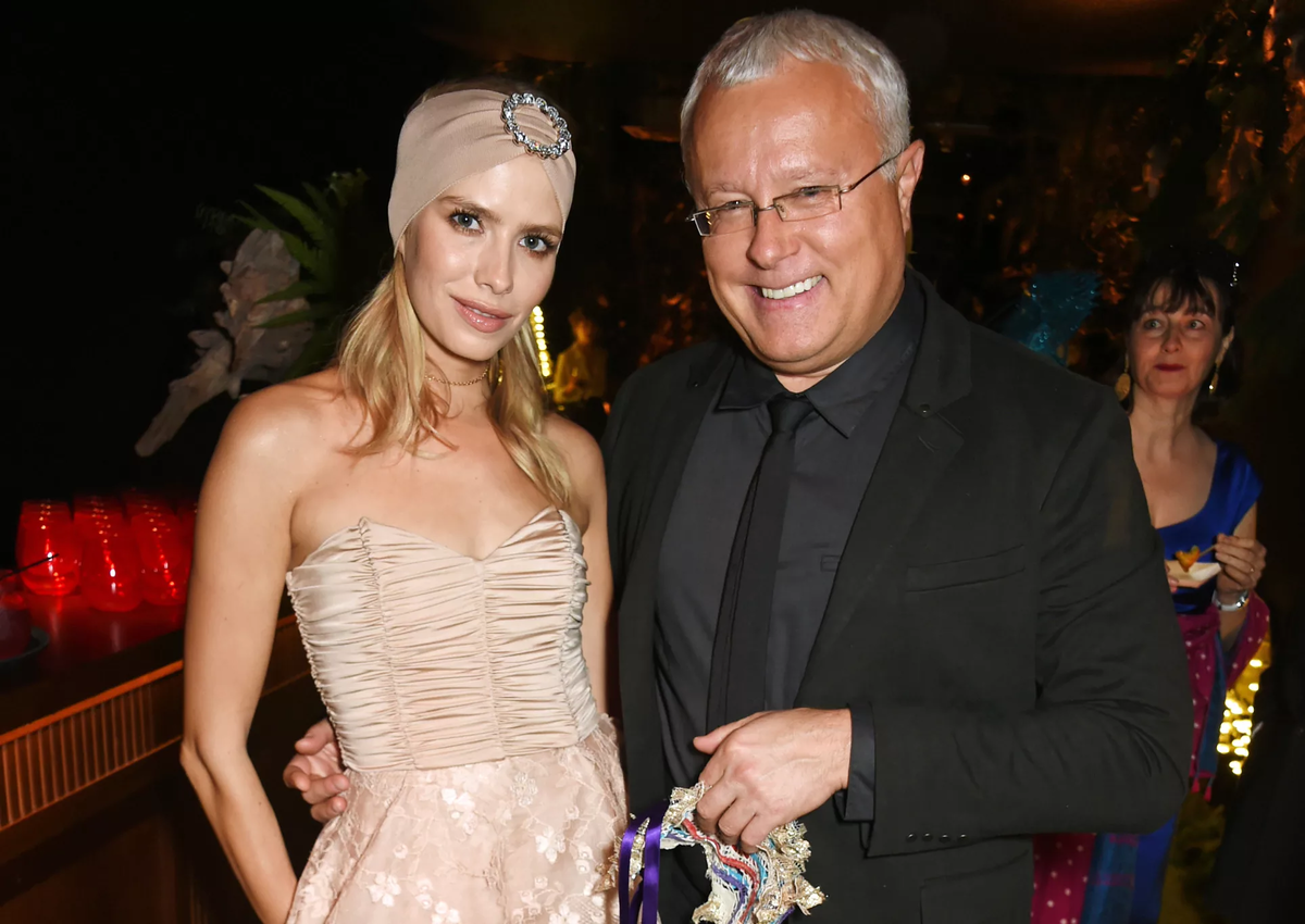 Елена Перминова и Александр Лебедев