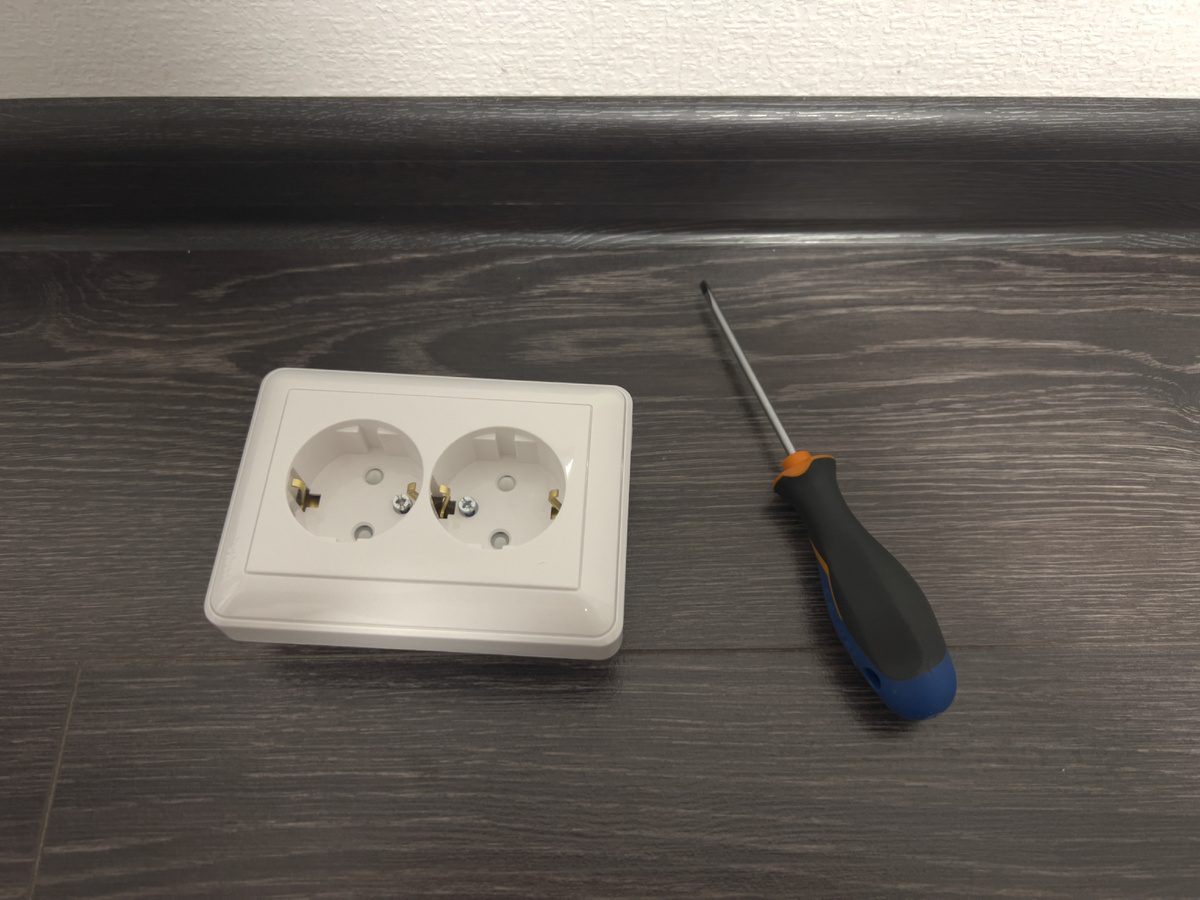 Замена розетки одинарной на двойную