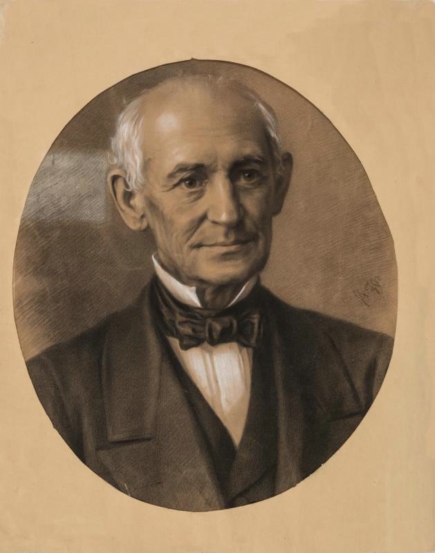 И.А. Астафьев. Портрет Ивана Фёдоровича Мамонтова. 1870. Из собрания Музея-заповедника «Абрамцево»