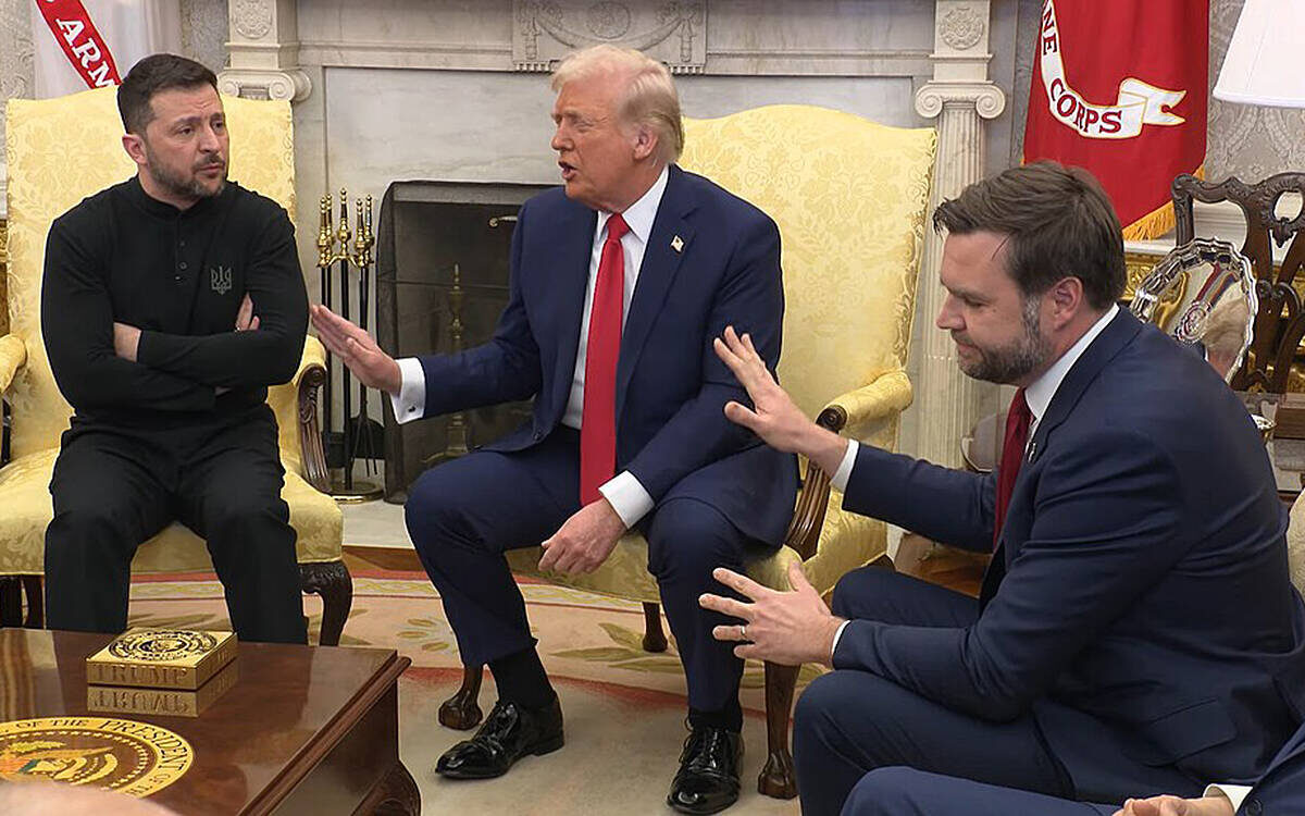 28 февраля произошла перепалка между Трампом и Зеленским, в ходе которой украинец неоднократно хамил американскому президенту перед камерамиФото: The White House, Public Domain, commons.wikimedia.org