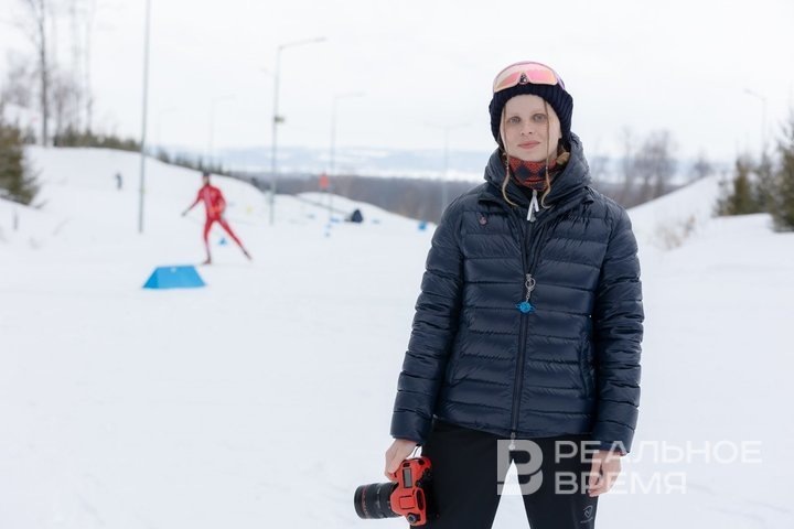 Анна Брюхова на чемпионате России по лыжным гонкам в Казани. Фото: Мария Зверева