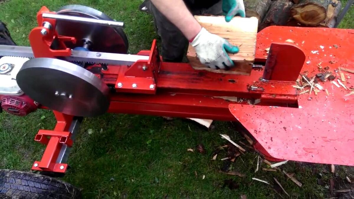 Инерционные (реечные) дровоколы для заготовки дров.