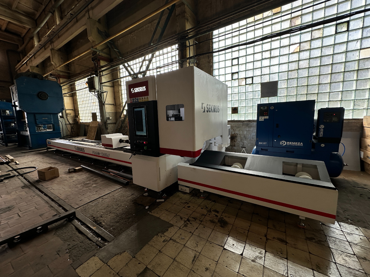 ПНР трубореза в компании "Альянс-Трейд" специалистами SEKIRUS