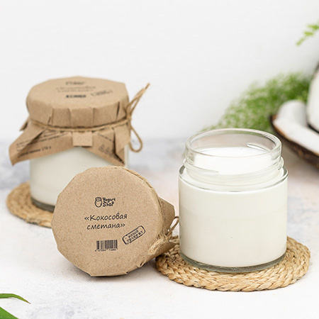 идеальная кокосовая сметана от Йогурт Шоп