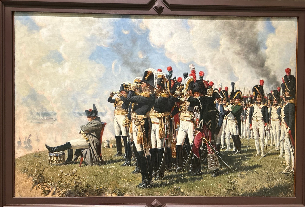 Василий Верещагин. Наполеон на Бородинских высотах. 1897. Исторический музей, Москва.