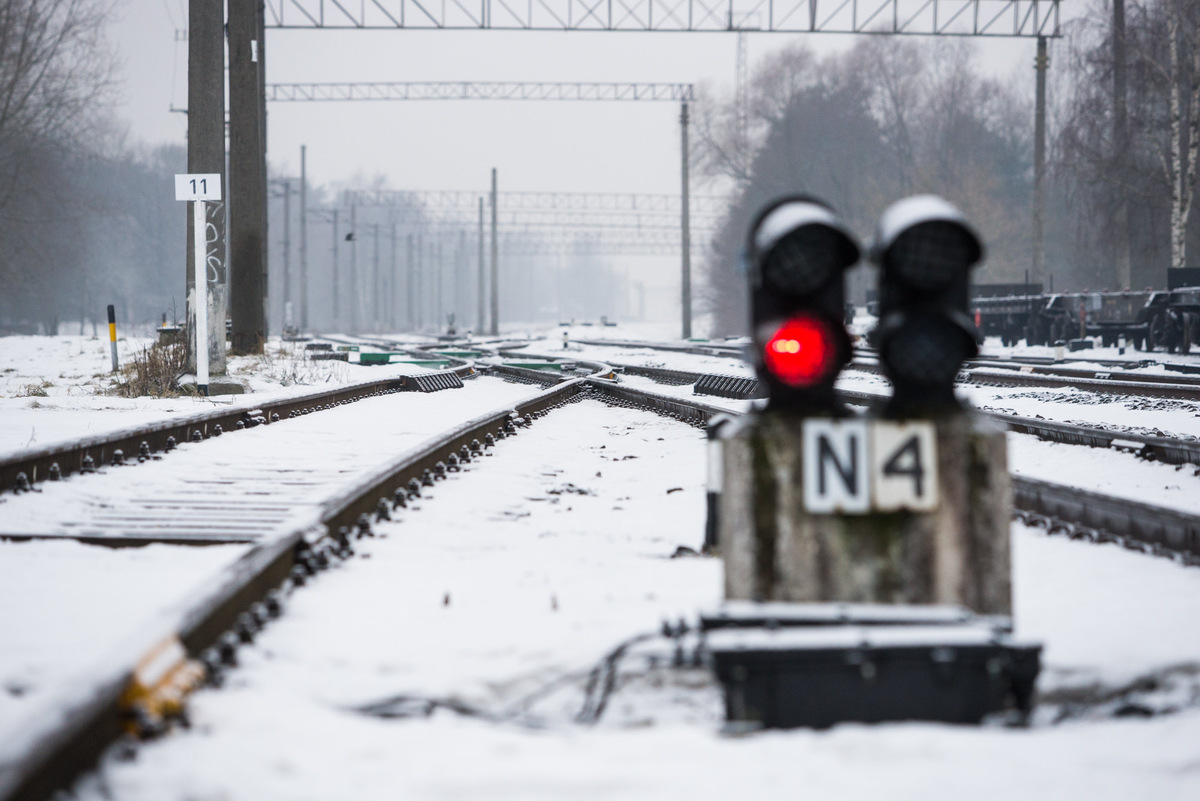 Маршрутный светофор ЛЖД © Sputnik