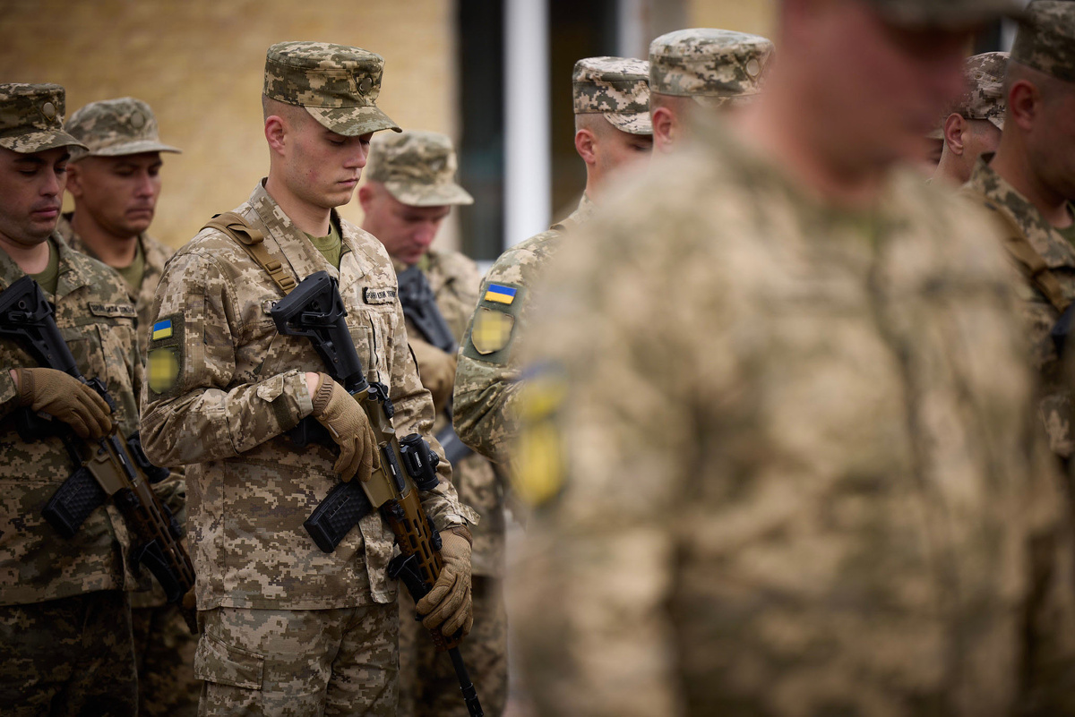 В Курской области украинские военные атаковали друг друга.  Фото: Фото: flickr.com / President Of Ukraine (Public domain)