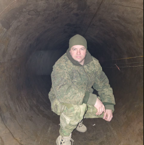    Один из бойцов, который участвовал в операции "Труба". Скриншот записи Telegram-канала "Роман Алёхин"
