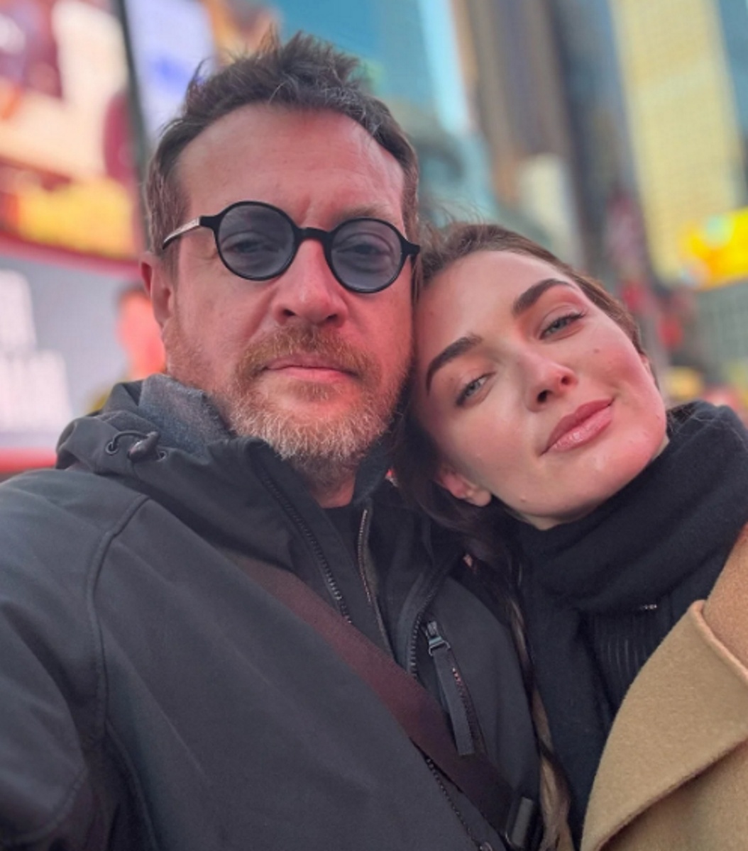 Кирилл Сафонов с дочкой Анастасией в Штатах. Фото: соцсети