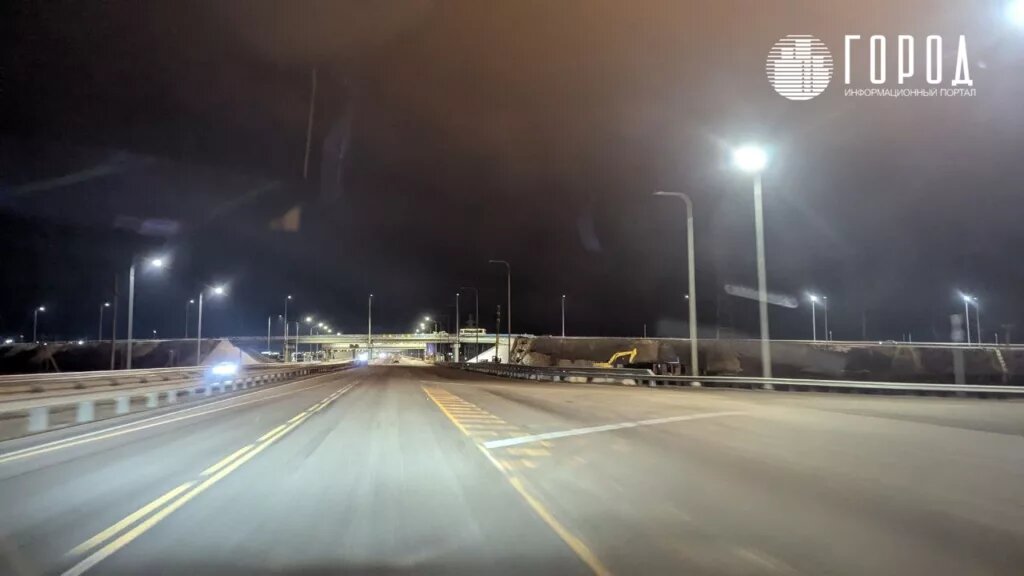 Трасса на выезде из Краснодара