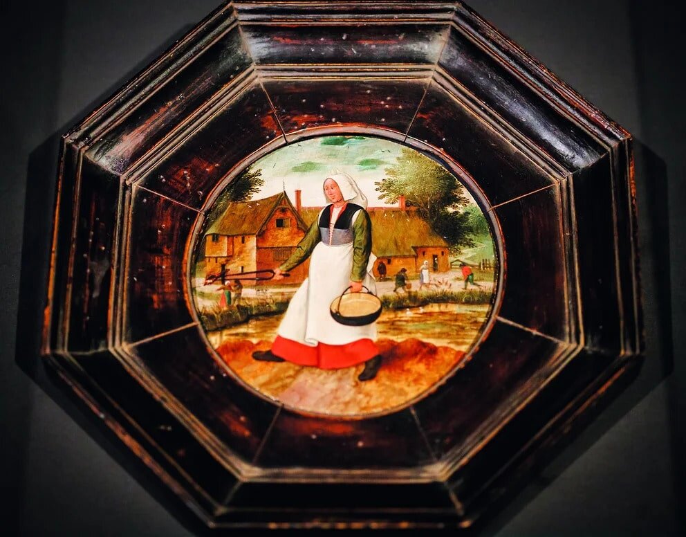 Питер Брейгель-младший «Женщина, несущая угли», ок. 1626 @brand_arthur