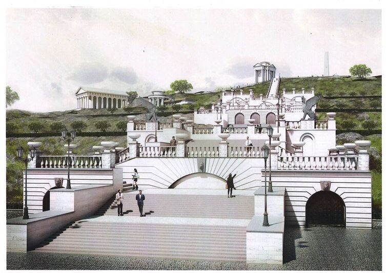 Проект Митридатской лестницы