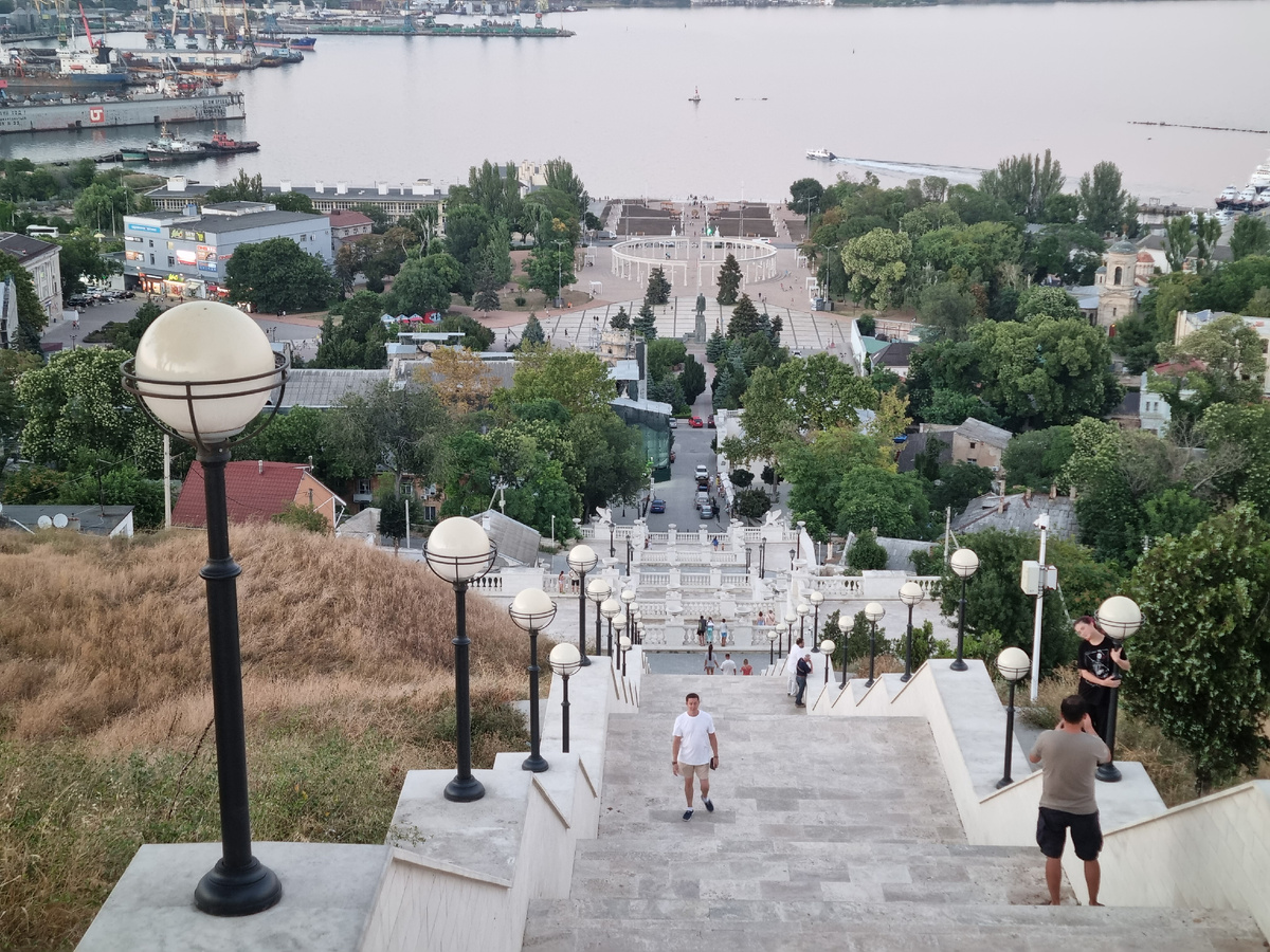 Митридатская лестница после реконструкции. 2024