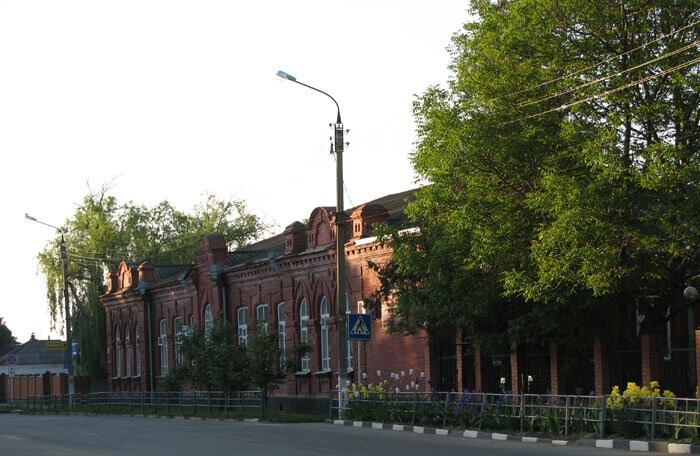 одна из станичных улиц 