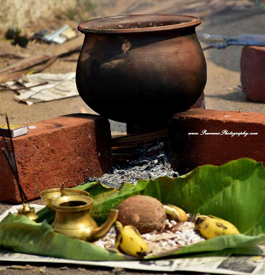 Горшочек с Понгалом для Богини