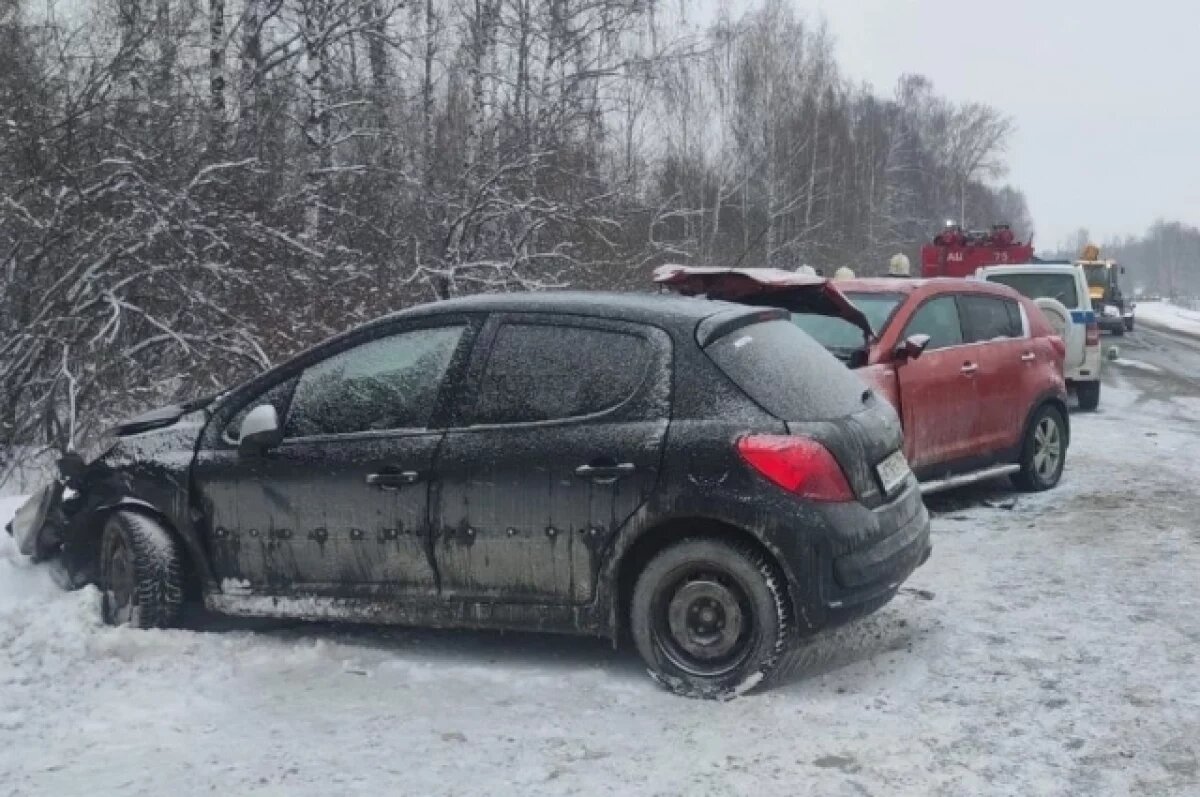    На Урале пять человек пострадали в ДТП