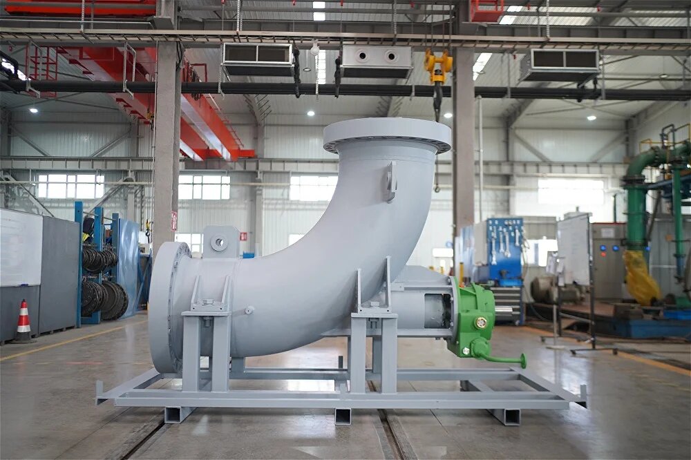 Осевой (реакторный) насос. Источник: flow-fields.ru Автор фото: Компания FLOWFIELDS CO., LTD📷
