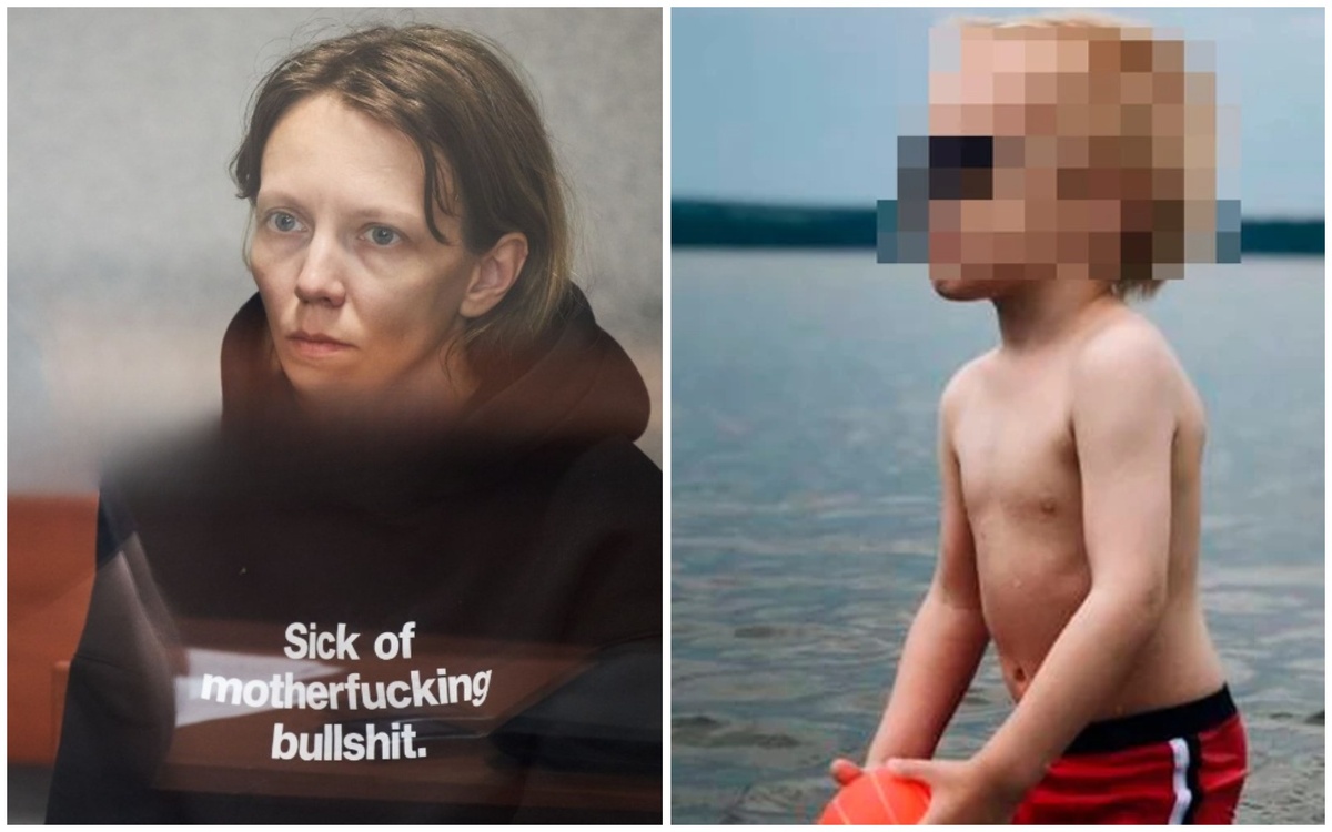 "Я устал от е***го г***а", — гласит строчка на толстовке Ирины Шатовой. 