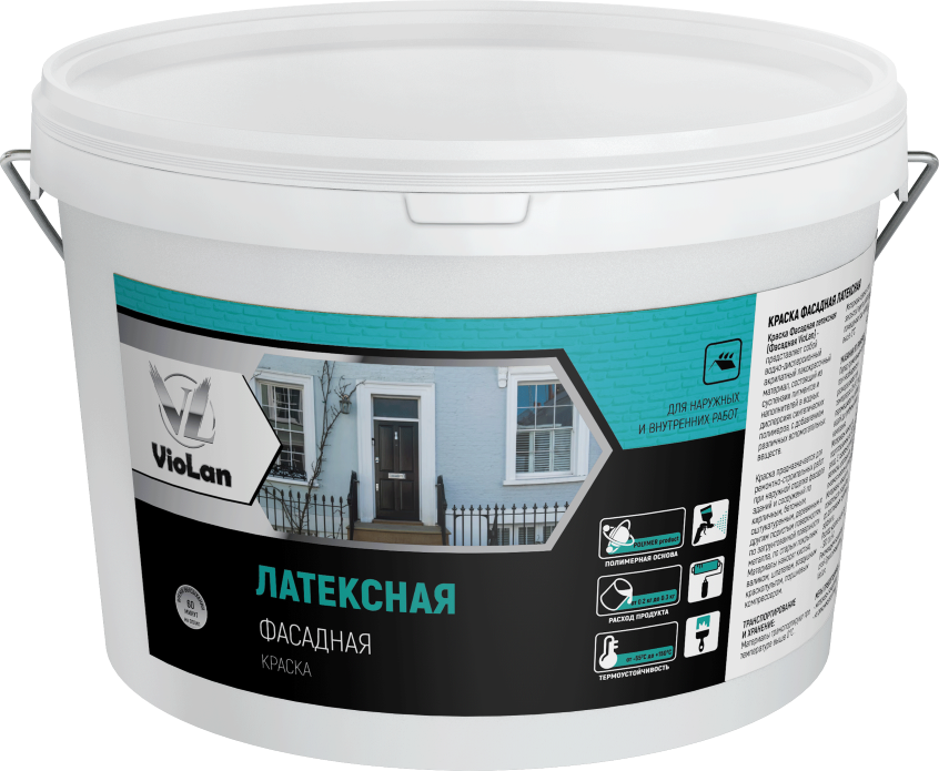 Краска фасадная VioLan "Латексная"