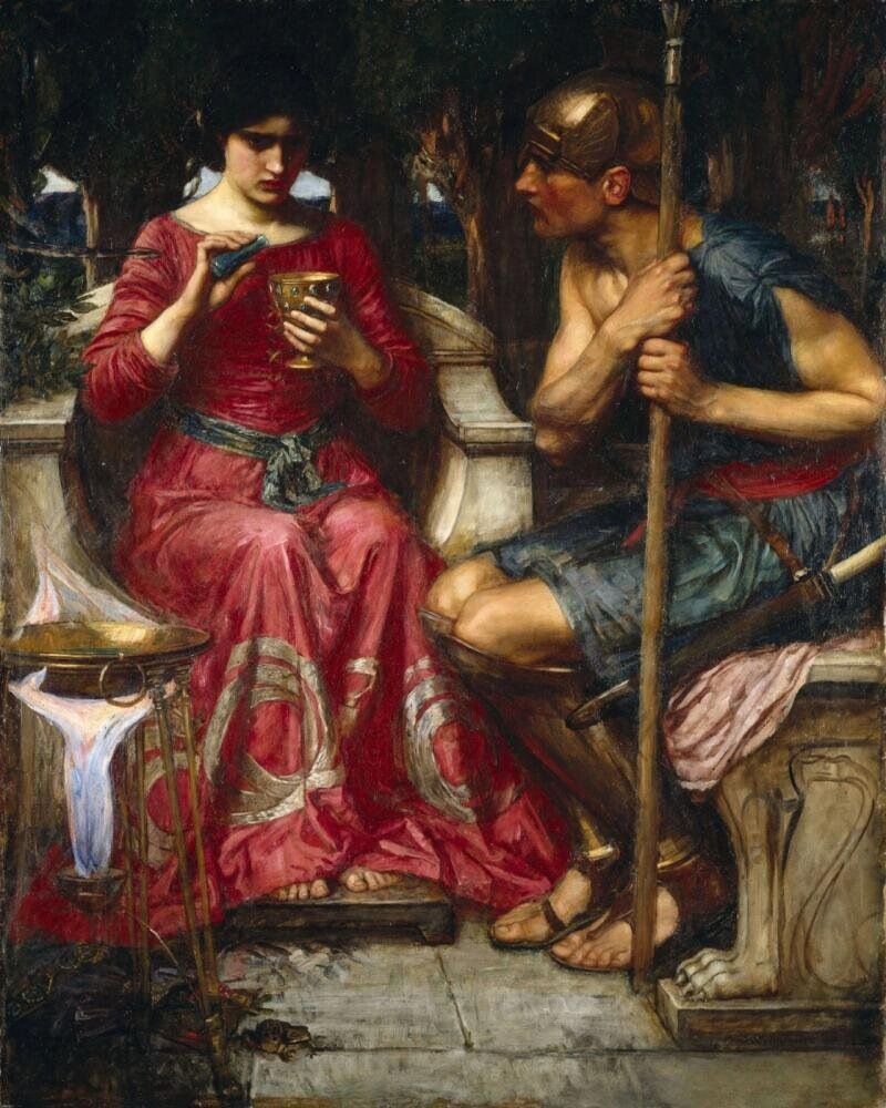 «Ясон и Медея», Джон Уильям Уотерхаус, 1907 г.