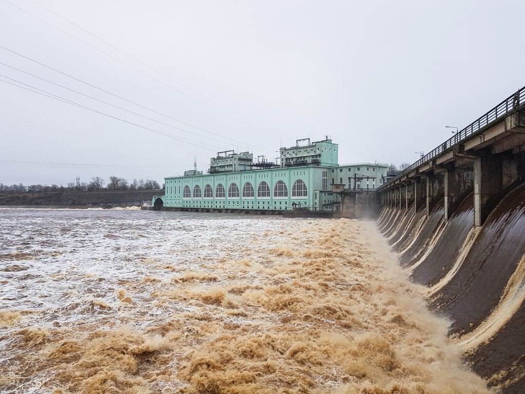 Волховская ГЭС. Фото взято из открытых источников.