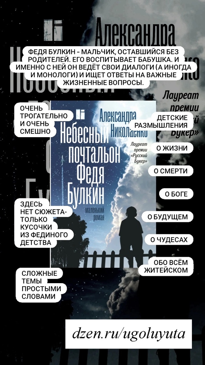Александра Николаенко - "Небесный почтальон Федя Булкин"