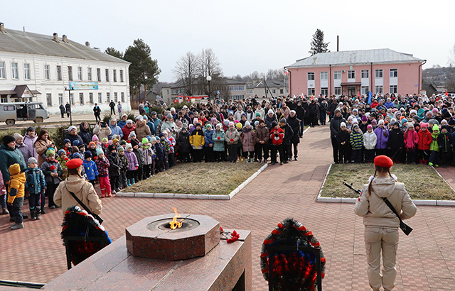 В Бельском округе Тверской области отметили годовщину освобождения