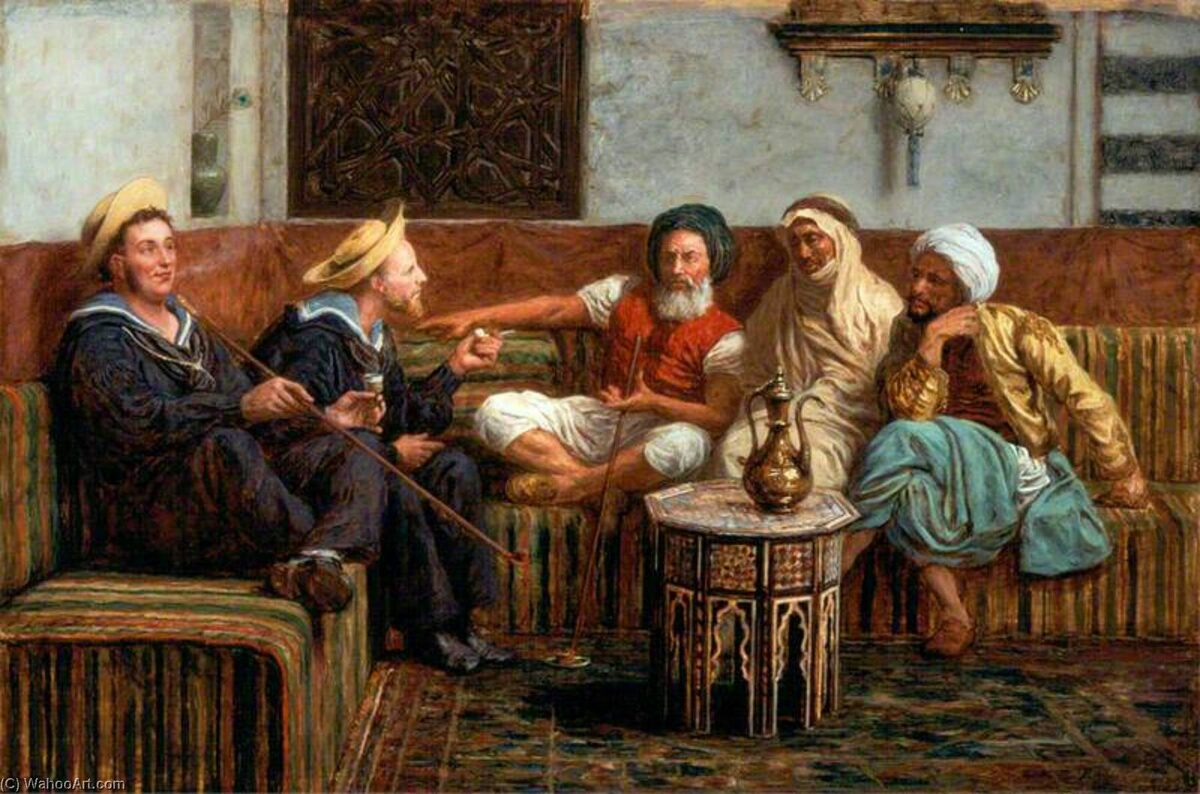 Восток и Запад. Художник: Джон Эван Ходжсон