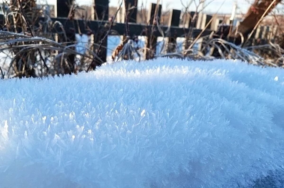    Температура воздуха может упасть в Пермском крае до -22°С