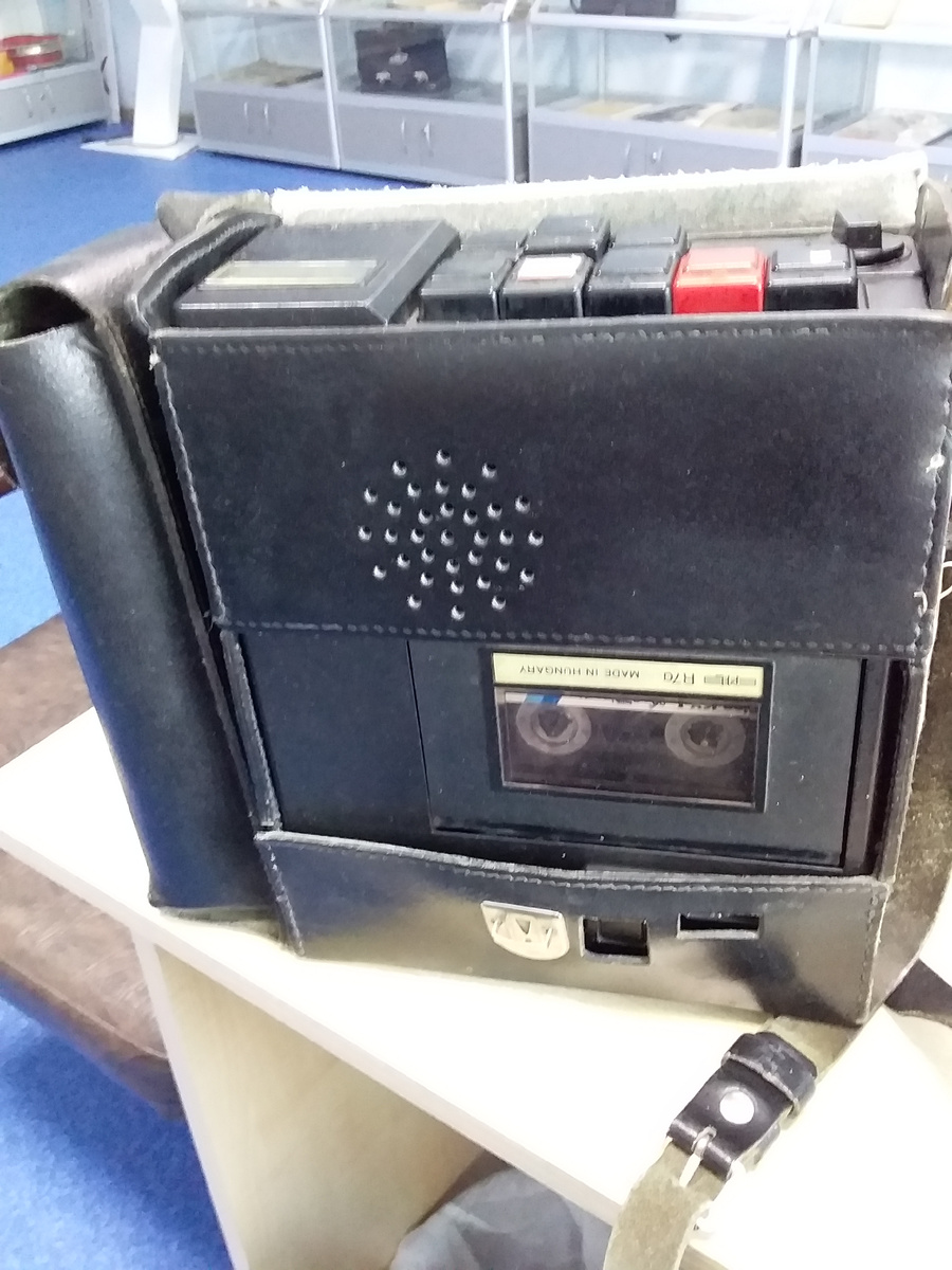 Магнитофон журналиста. Фото автора.