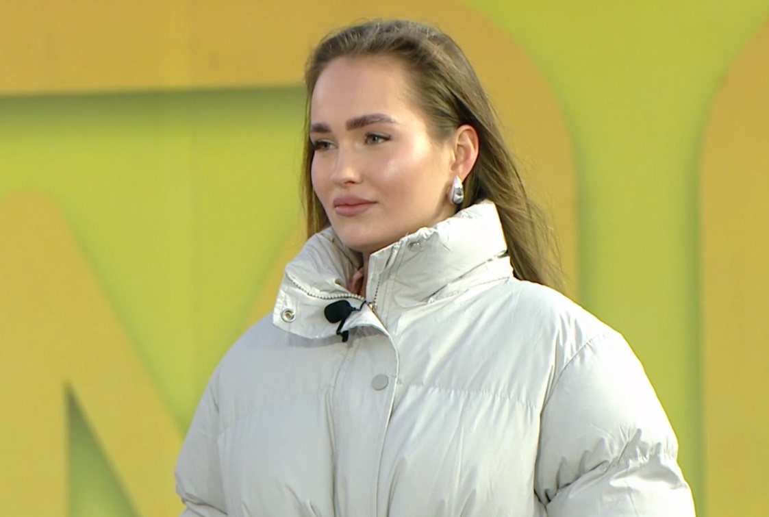 Вика Салибекова (фото из эфира на «Okko»)