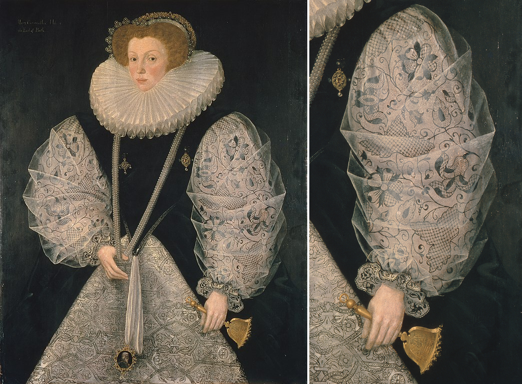 Портрет Мэри Корнуоллис, графини Бат, Джордж Говер, 1580-85. (с) Из коллекции Художественной галереи Манчестера