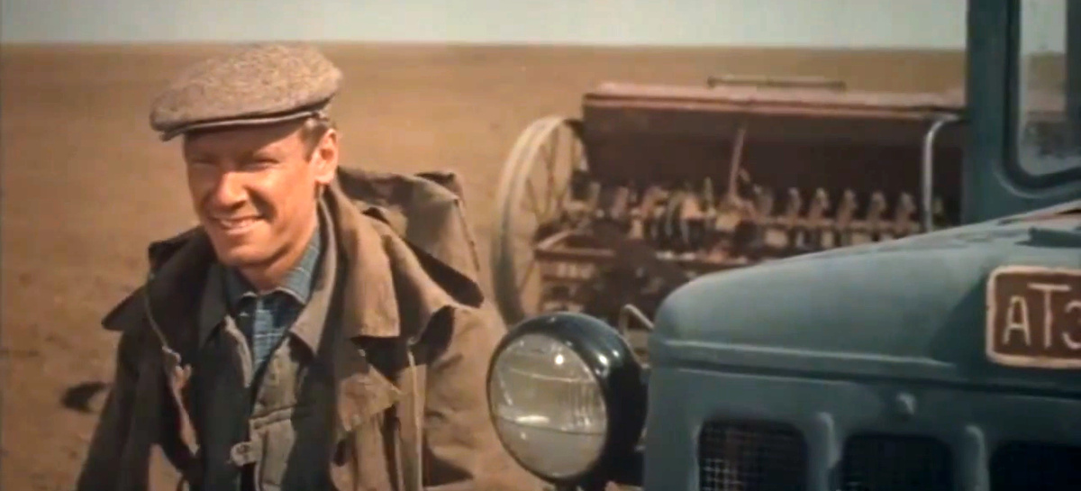 Кадр из кинофильма "Вкус хлеба", 1979 г., режиссер Алексей Сахаров, сценаристы Александр Лапшин, Алексей Сахаров, Рудольф Тюрин, Валентин Черных, композитор Юрий Левитин (скриншот)