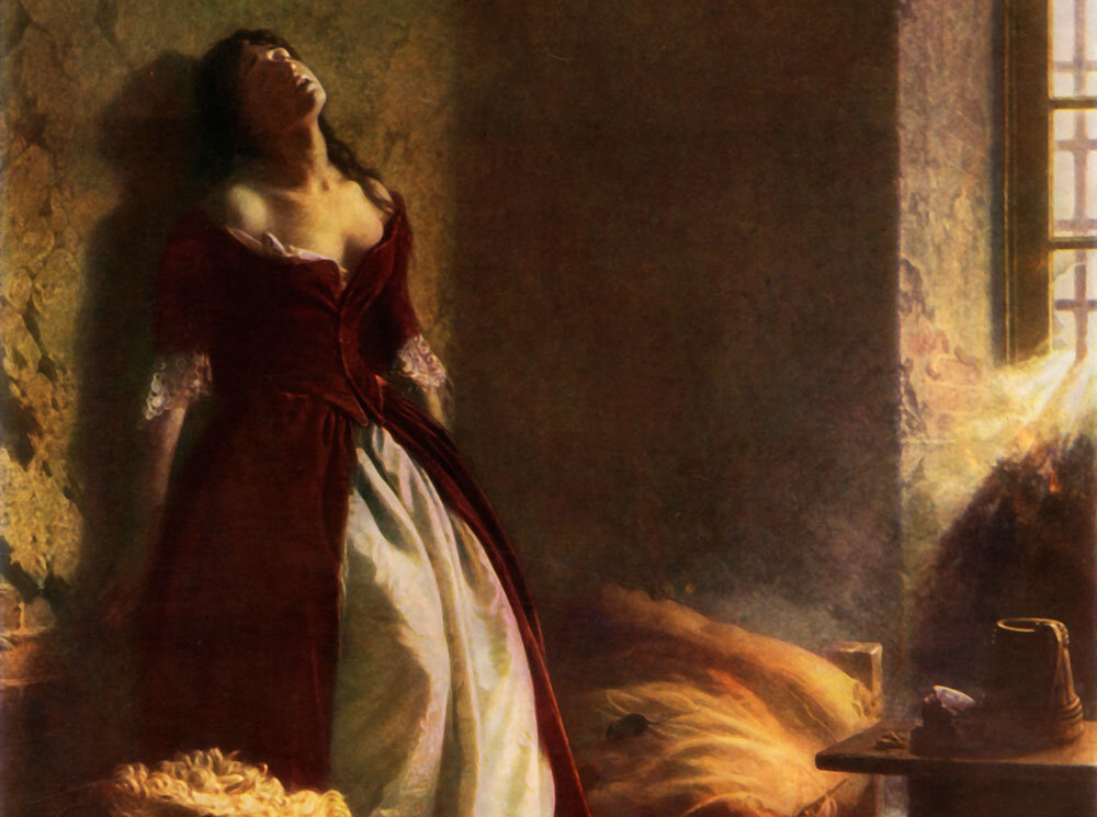 Княжна Тараканова в камере