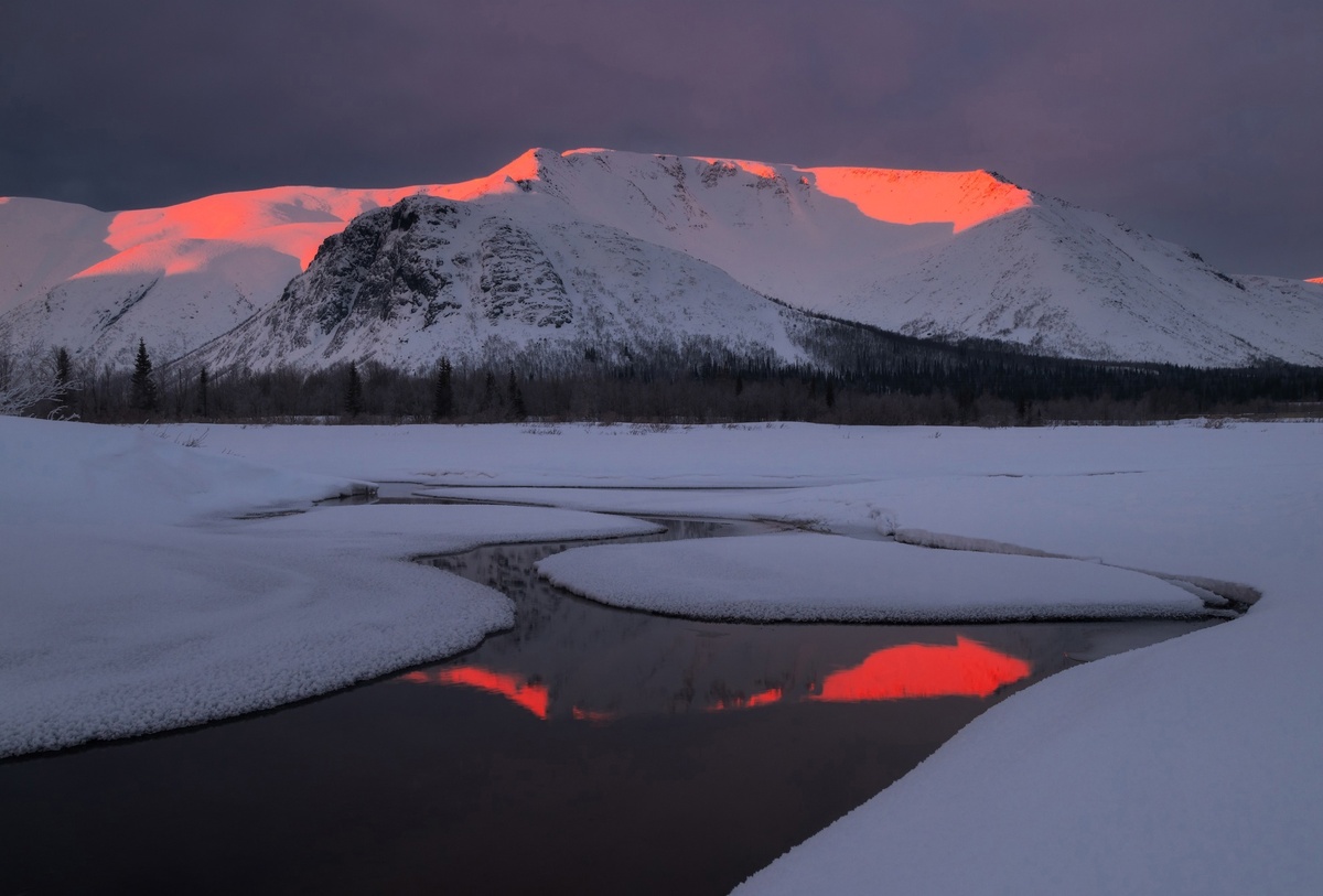 Утро в горах
