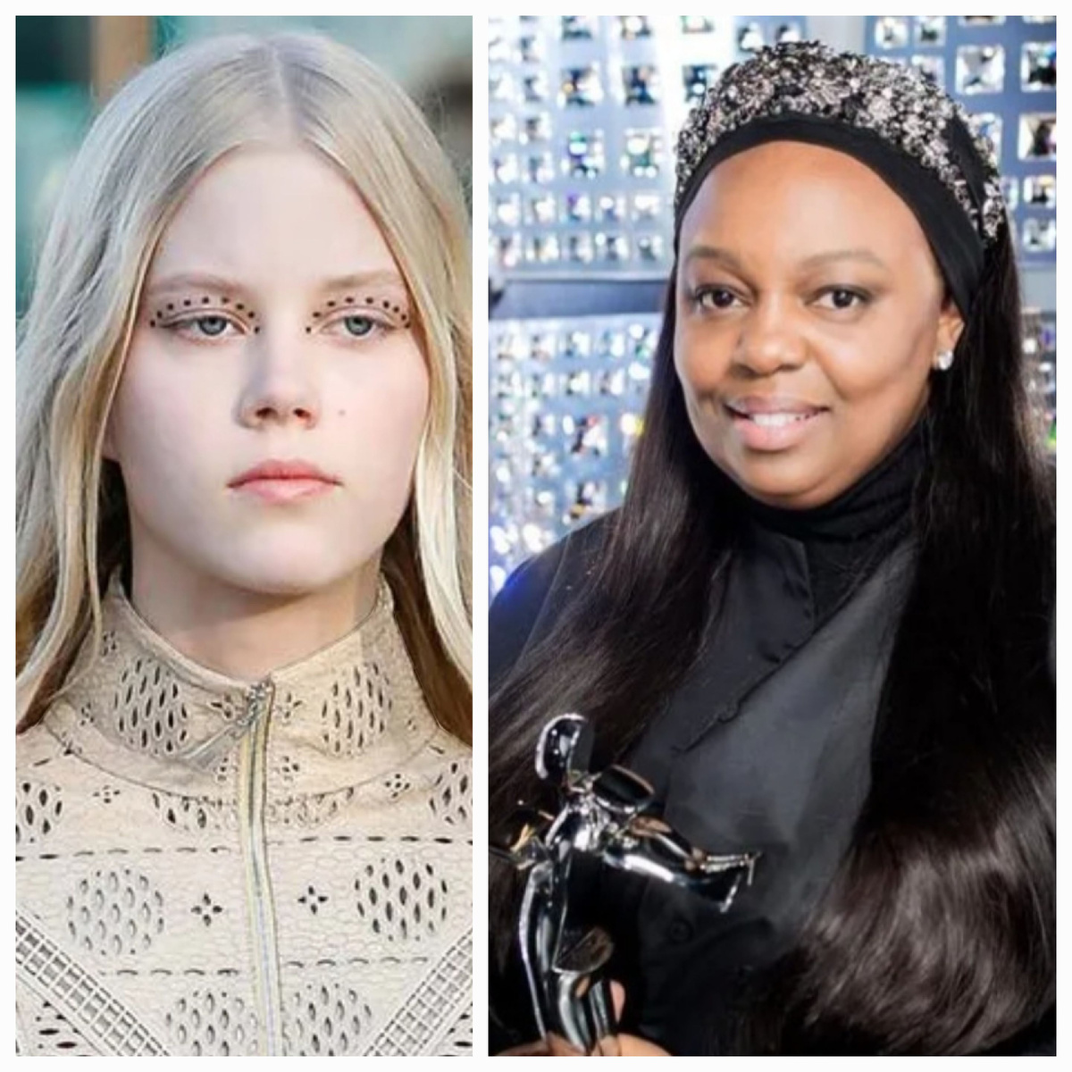 Макияж авторства Пэт Макграт для шоу Louis Vuitton Resort 2016; Пэт Макграт. Материал: Vogue.