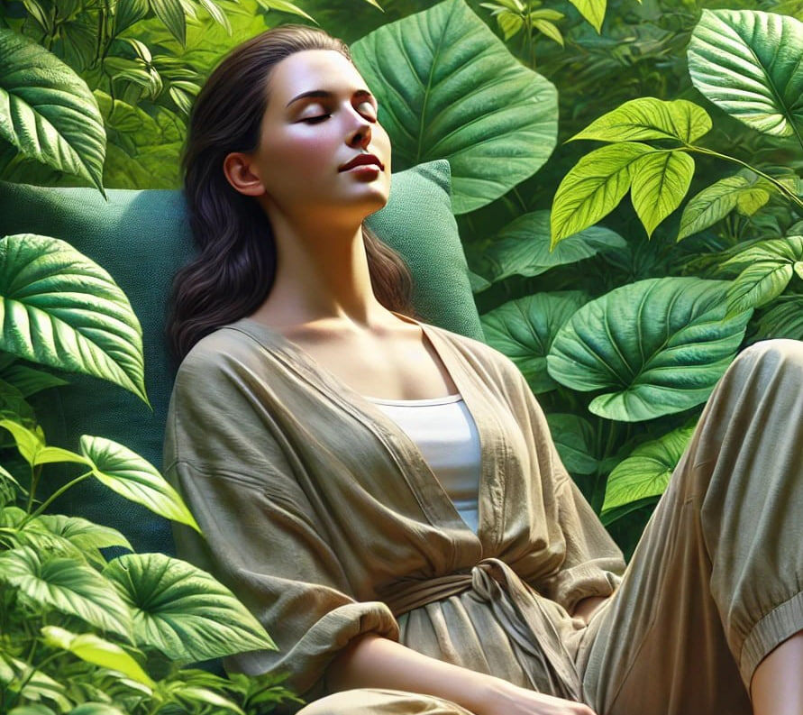 Я очень люблю эту практику и примерно так себя ощущаю после нее. 