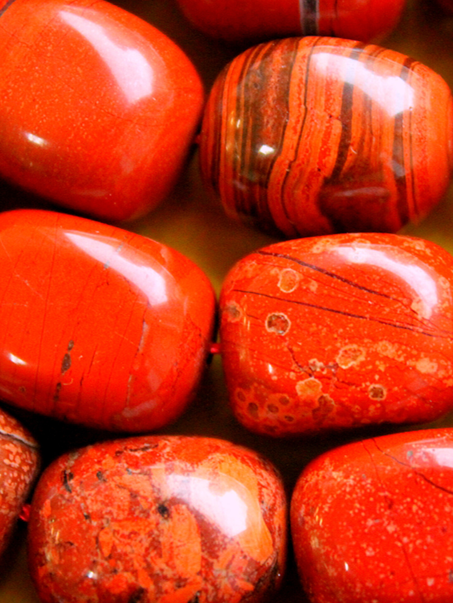 Яшма красная