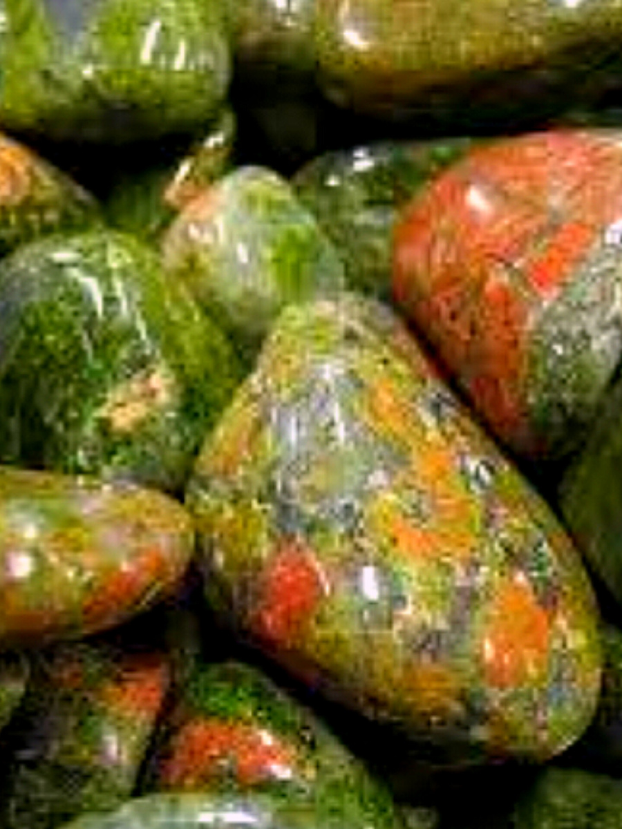 Яшма зелёная