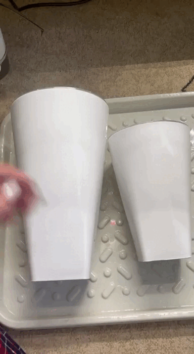 Кашпо грейс. Сравнение размеров.