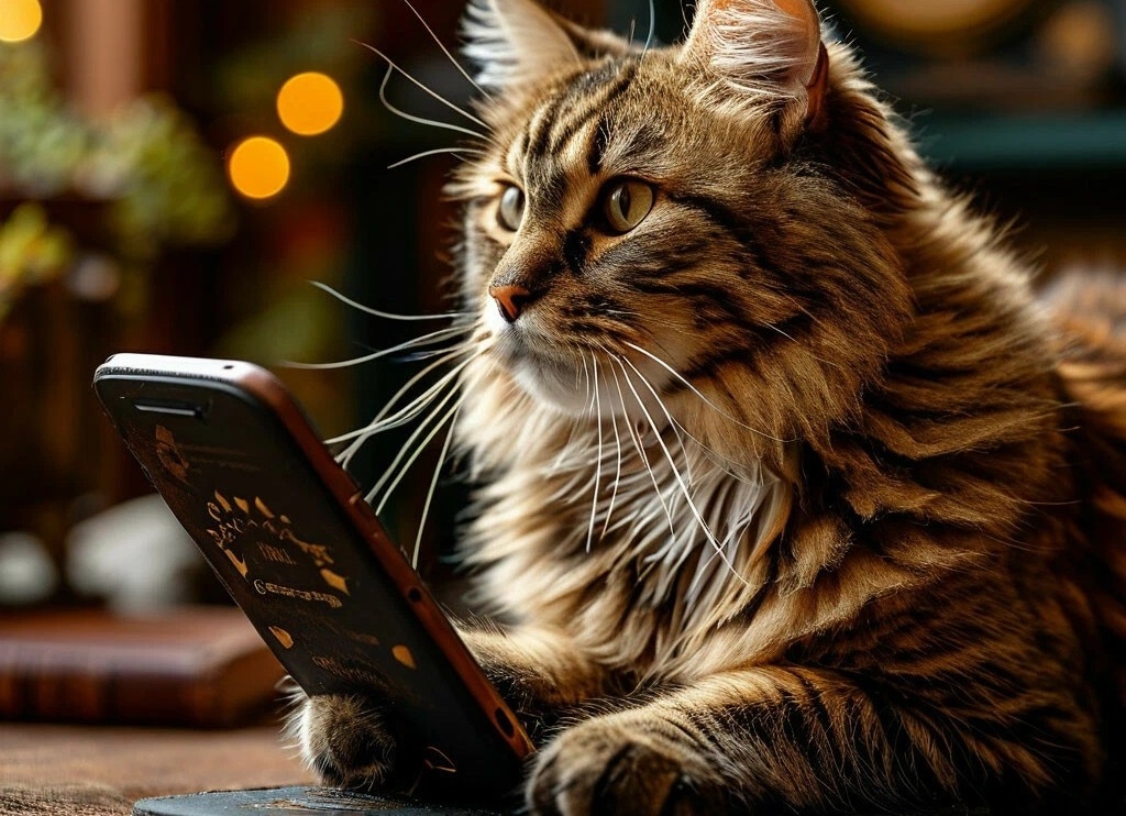 Смартфон для домашних животных (художественное представление)