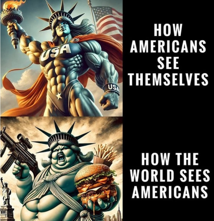 КАК АМЕРИКАНЦЫ ВИДЯТ СЕБЯ. КАК МИР ВИДИТ АМЕРИКАНЦЕВ