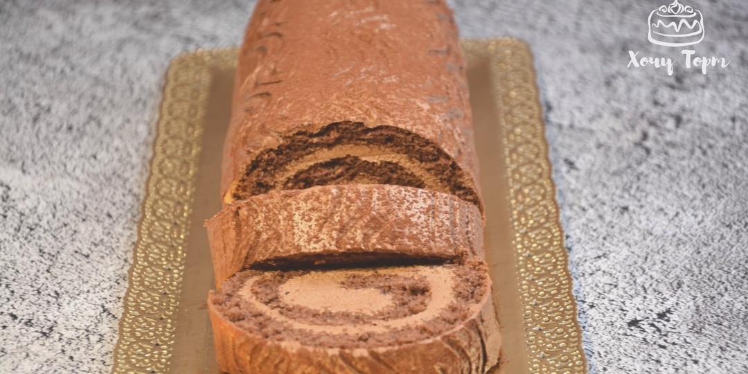 Чешский рулет с необычным кремом – тает во рту! Нежный, мягкий, шоколадный, бесподобный. Пошаговый рецепт с фото 🍰✨